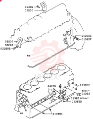 Схема (SK200) - MARK V EXCAVATOR BTW YN018001 - YN022848 (NA) (1/98-12/03) VAMH037135