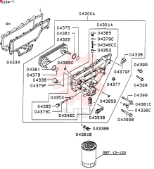 OIL COOLER ASSY, ENG ,9306-3    6D31 1   ALL , 9304-1 - (ME088741) VAME088793 (1)