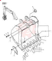BUCKET ASSY YN61B00025F1