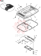 Схема (SK200) - MARK V EXCAVATOR BTW YN018001 - YN022848 (NA) (1/98-12/03) YN22C01009F1
