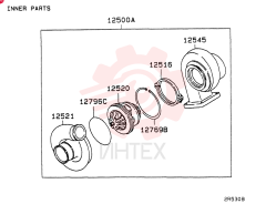 TURBOCHARGER VAME088840 (2)