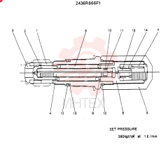 PILOT VALVE 2436R866F1