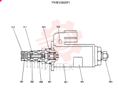 SOLENOID VALVE YN35V00020F1