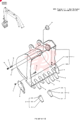 BUCKET ASSY, 1. 0M3