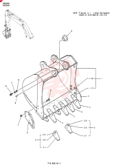 BUCKET ASSY.O. 7M3