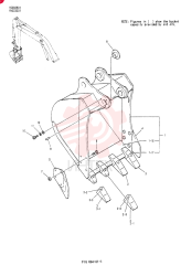 BUCKET ASSY, 0.45M3