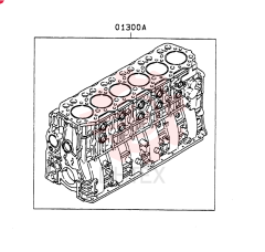 CYLINDER BLOCK VAME996446