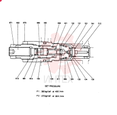VALVE PRESSURE RELIE YN22V00001F1