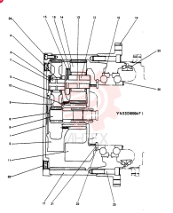 GEAR REDUCTION UNIT YN53D00004F1