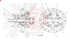 HYDRAULIC MOTOR YN15V00009F1