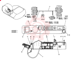 CONSOLE, R/H, Serial Range: YNT00001--0'0012