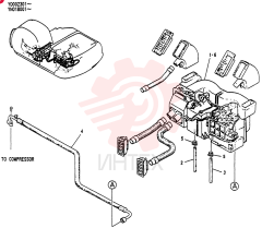 CONDITIONER ASSY. AIR, Serial Range: YQ002301--YQ002512