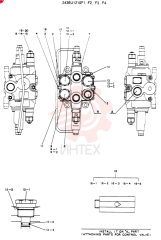 Схема (SK60) - MARK V EXCAVATOR BTW LE17701 - LE19738 (12/95-12/03) 2436U1210F1