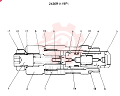 VALVE 2436R1119F1