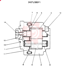PUMP 2437U386F1