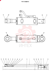 CYLINDER ASSY, DOZER (R H) YR01V00008F2