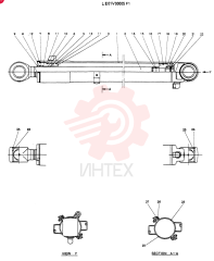 CYLINDER ASSY, BOOM LE01V00005F1
