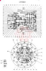 HYDRAULIC MOTOR LE15V00002F1 (1)