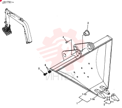 BUCKBT ASSY,V LE61B00019F1