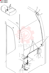 Схема (200-8) - EXCAVATOR S/N YN11-45001 - (1/06-12/09) YN11E00065F1