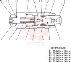 VALVE 2436R1119F1