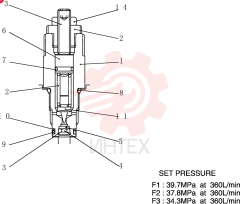 HYDRAULIC VALVE YN22V00037F1