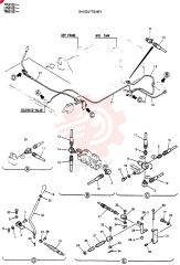 CONTROL LINES, REMOTE (DOZER) 24100J17516F1