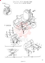 HYD LINES, PUMP PV30H00002F1