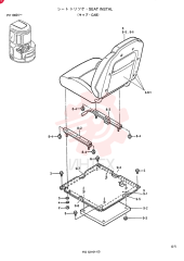 SEAT ASSY. PW25M00002F3