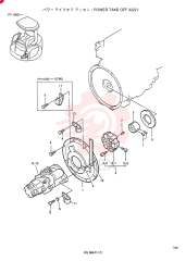 POWER TAKE-OFF ASSY (For INSTAL) PV30P00003F1