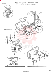 HYD LINES, PUMP PV30H00002F1