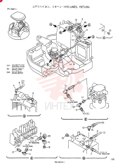 HYD LINES, RETURN (For STD) PV32H00003F1