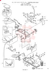 CONTROL BOX ASSY (For R. H.) PW03M00013F1