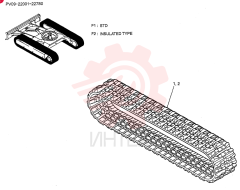 SHOE ASSY (STD) PV61D00012F1