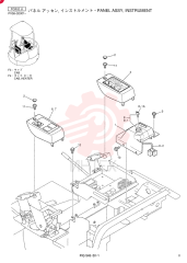PANEL ASSY, INSTRUMENT PV17M00008F3