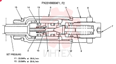 VALVE PRESSURE RELIE PX22V00004F1