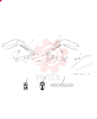 SET OF PARTS 87347622