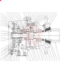 HYDRAULIC MOTOR PX15V00024F1 (2)