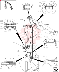 Схема (SK35SR-3) - MINI CRAWLER EXCAVATOR (6/04-12/04) 72283000