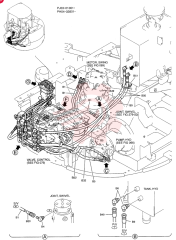 CONTROL LINES, REMOTE, Serial Range: PJ03-01001--PJ03-01058 PH62H00002F1 (1)