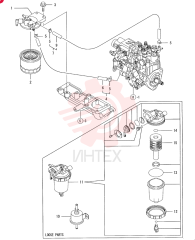 SET OF PARTS 72284671