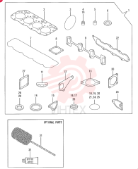 SET OF PARTS 72284700