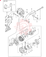 SET OF PARTS 72284696