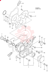 HOUSING ASSY, GEAR 4TNE88-YBB