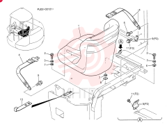 SEAT INSTAL (CANOPY) PV25M00012F2