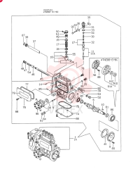 FUEL INJECTION PUMP (A) 4TNE88-YBC