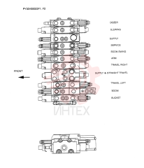 VALVE ASSY, CONTROL PY30V00023F1, F2 (1)