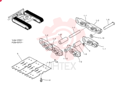 TRACK SHOE YJ60D00001F3