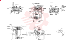 HARNESS ASSY, UPP (CANOPY) PH13E00010F7 (1)