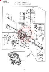 Fuel Injection Pump (A) 4TNE88-YBC